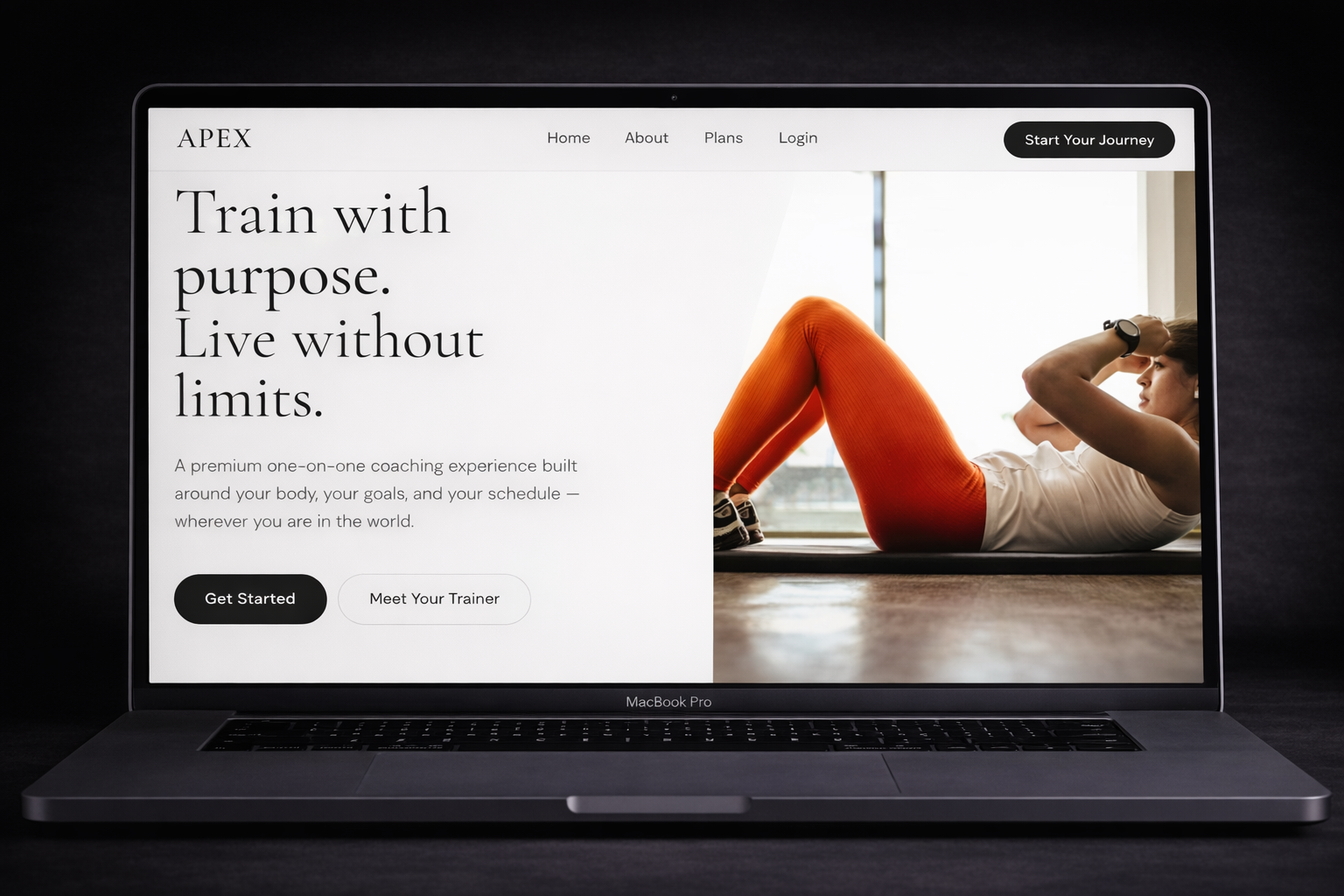 APEX personal training platform preview
